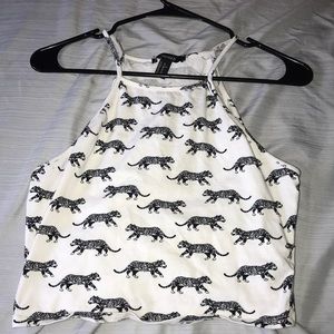 Jaguars crop top from Forever 21